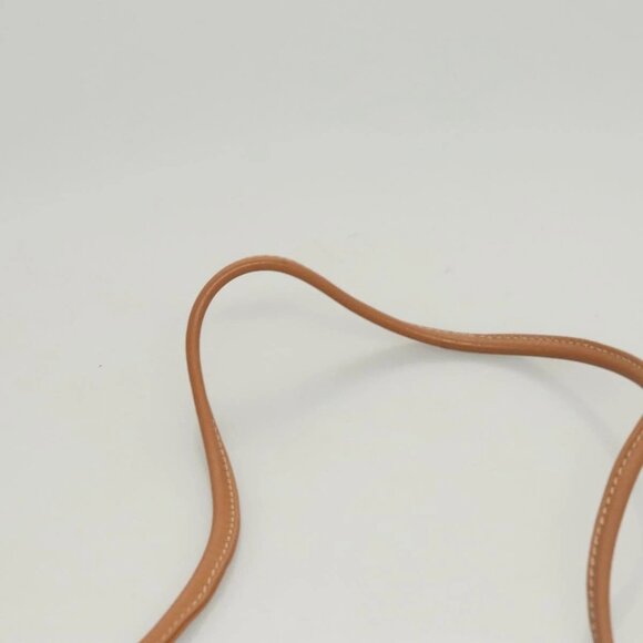 CELINE Macadam Canvas Shoulder Bag PVC Beige Gold Auth sw761 - Picture 9 of 16